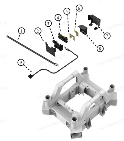 XAG P60 2024 Agricultural Drone > Fuselage > Power system